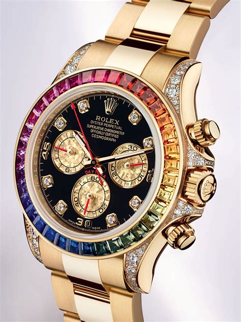 rolex cosmograph rainbow daytona